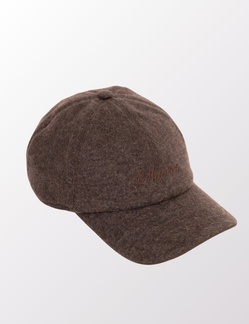 Brown Wool Cap