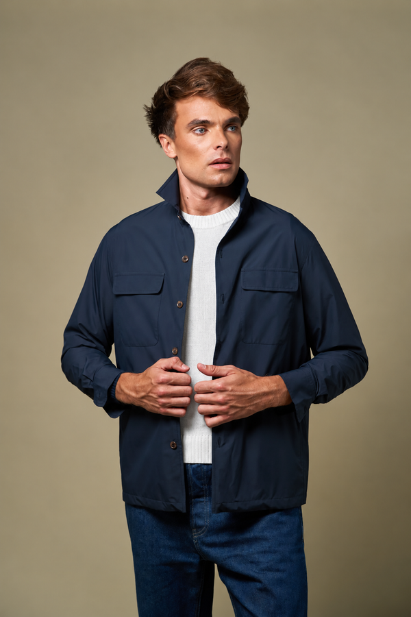 Technical Overshirt | Navy