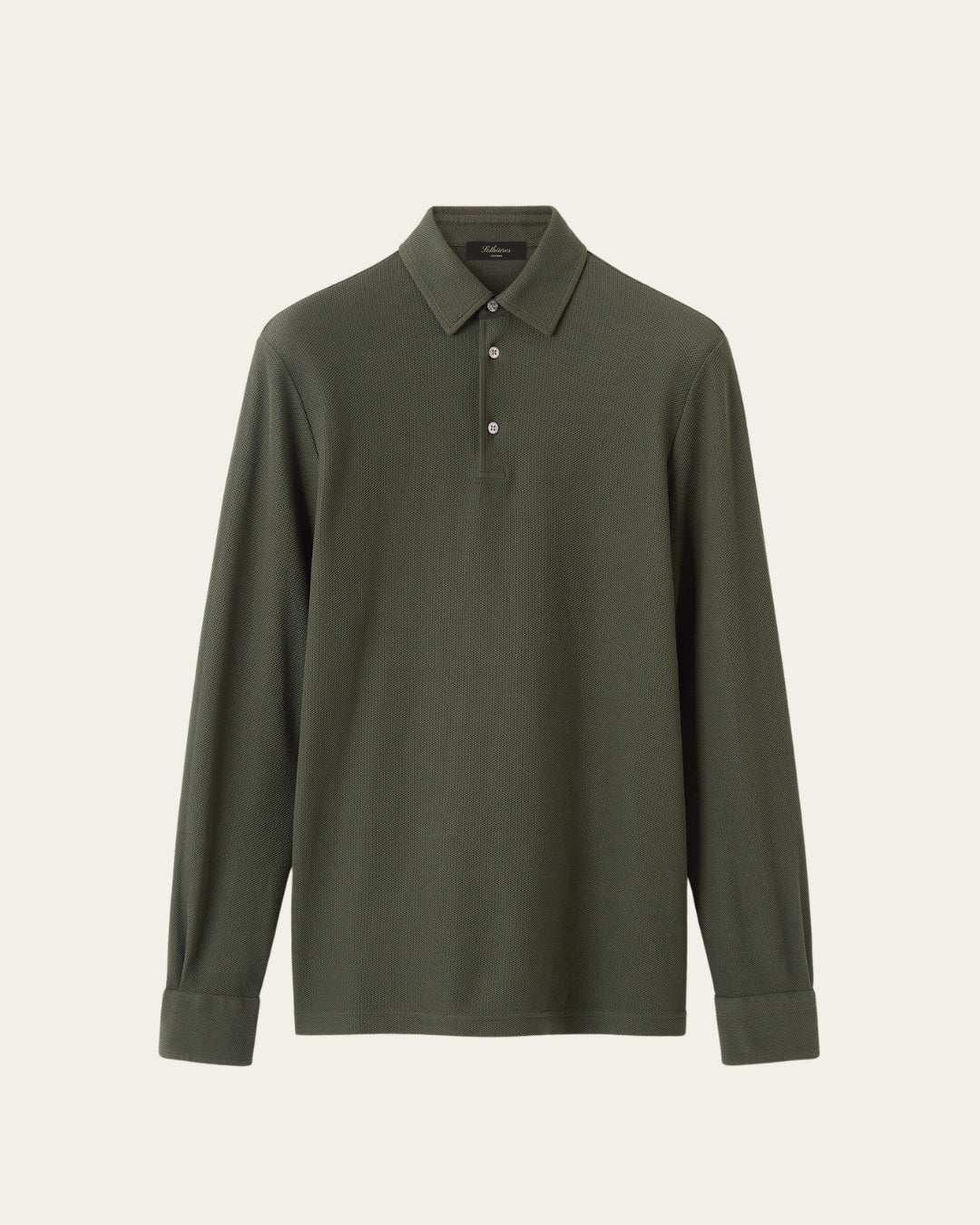 One-Piece Cotton polo | Military Green