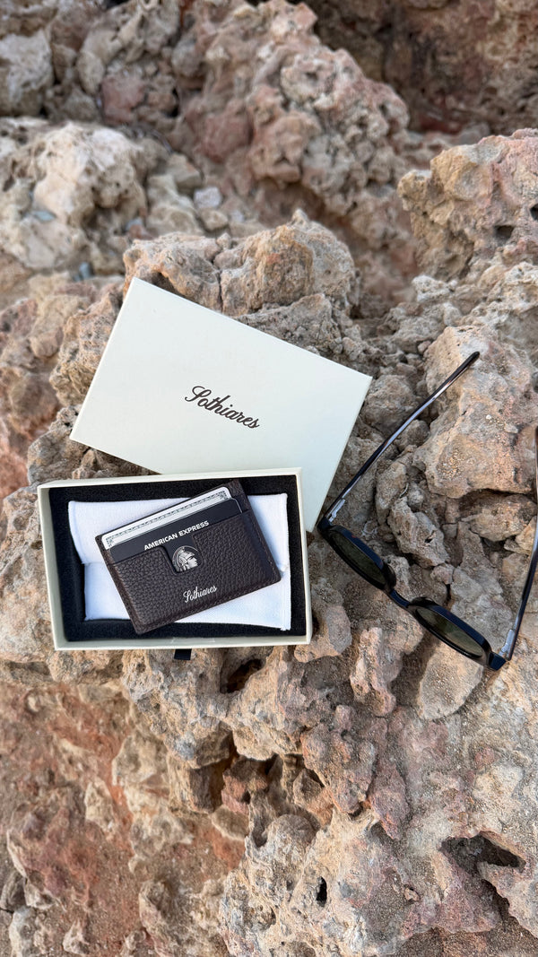 Grain Leather Cardholder