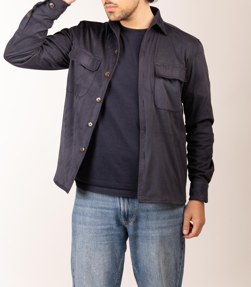 Sothiares Suede Overshirt
