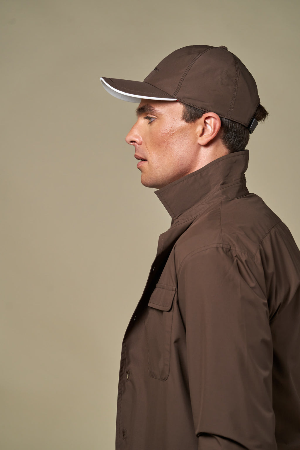 Technical Polyester Cap | Brown