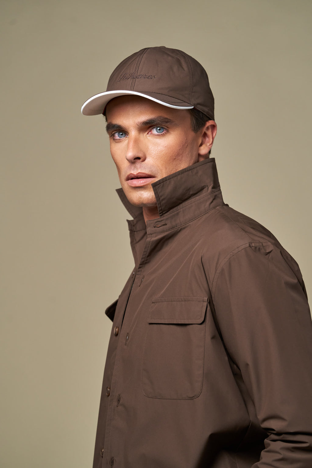 Technical Polyester Cap | Brown