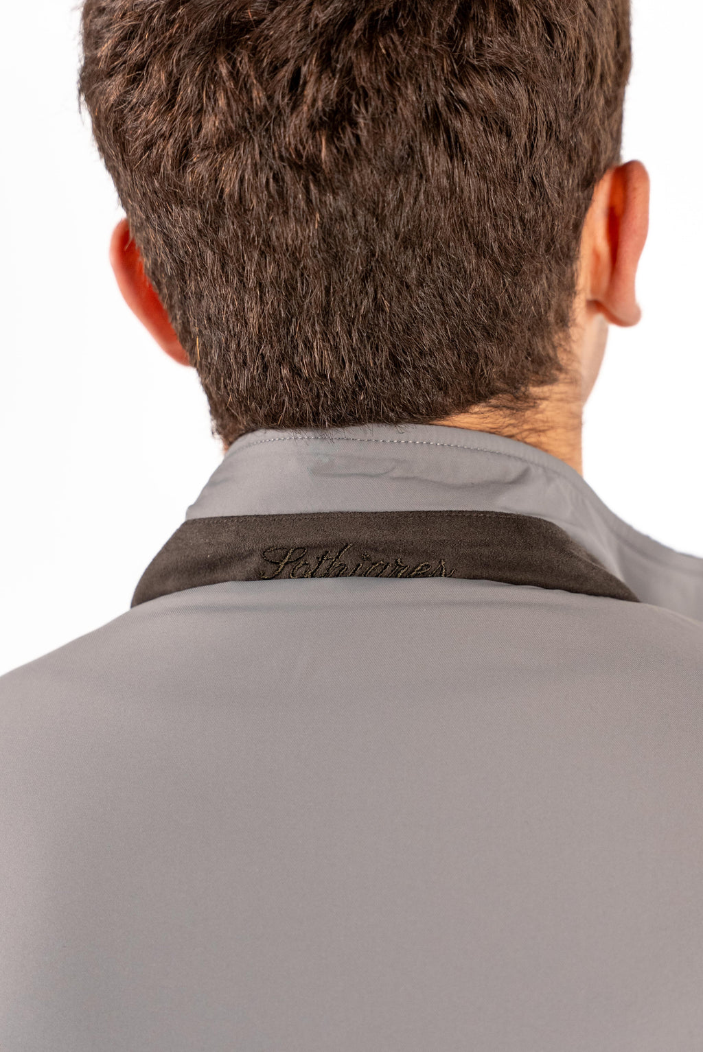 Reversible Wool Gilet | Navy/Grey