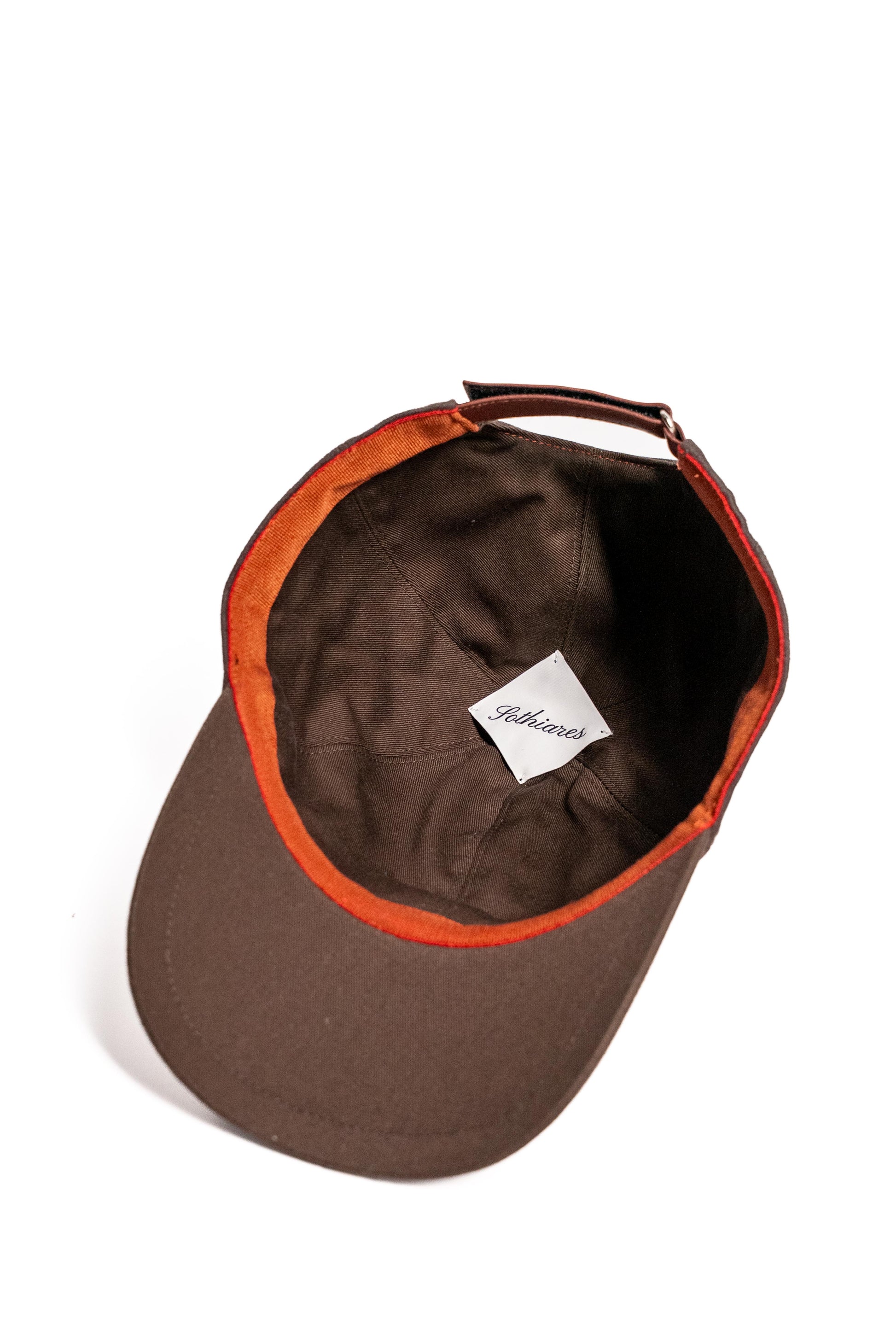 Brown Suede Cap
