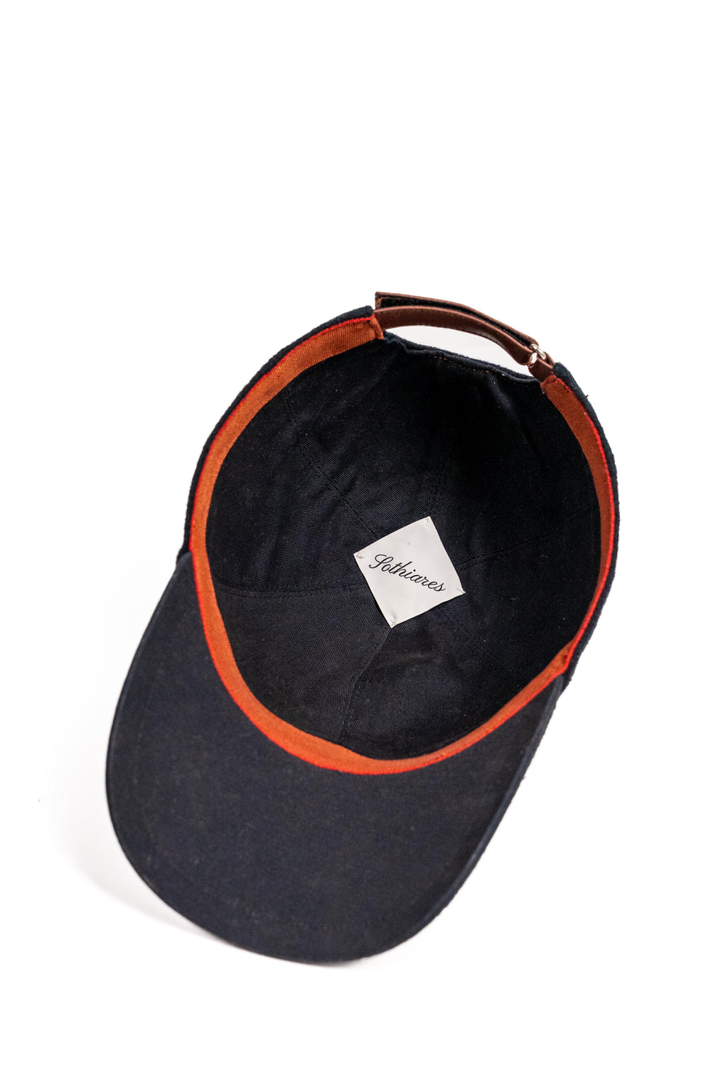 Navy Wool Cap