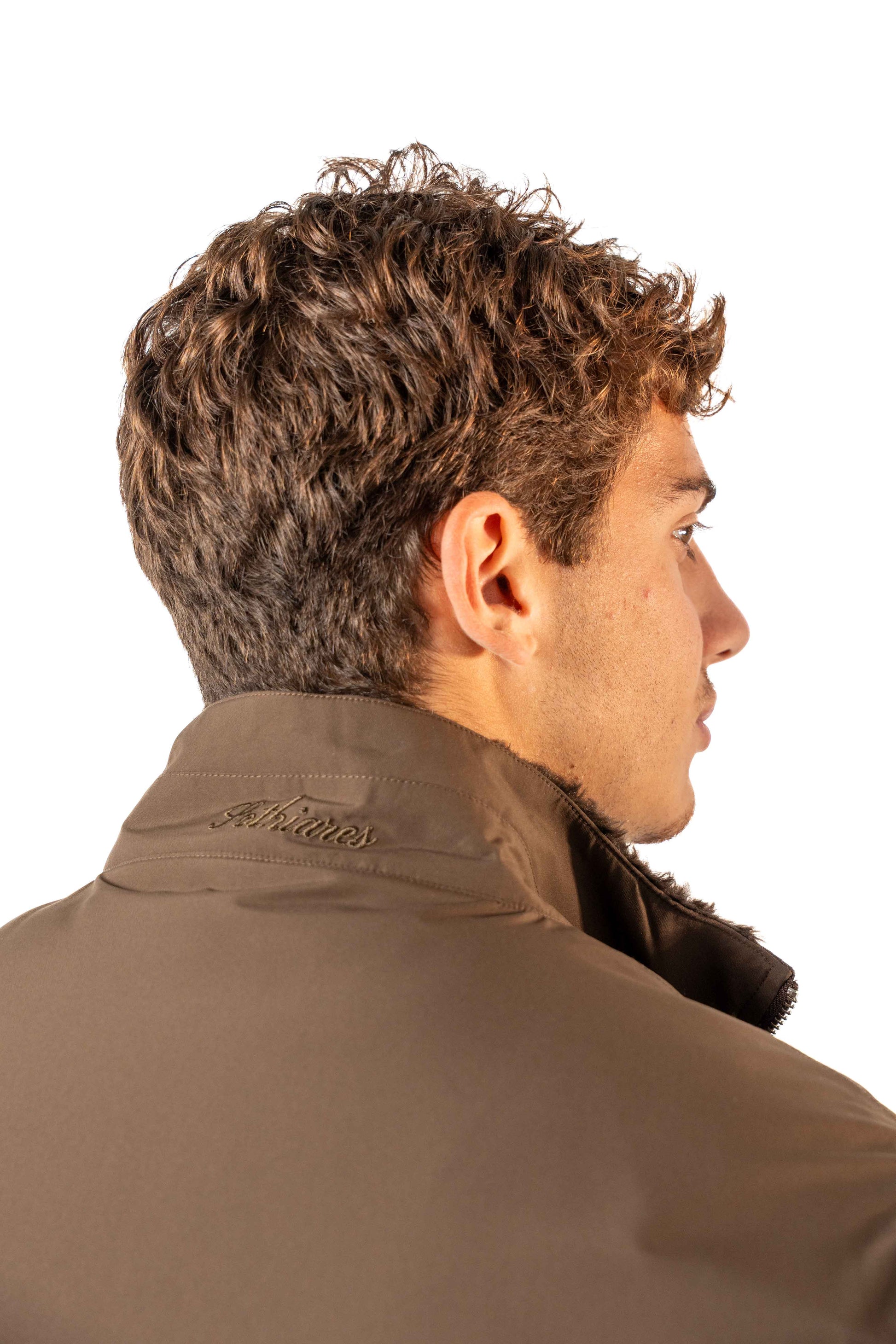 Fur Lined Gilet | Brown