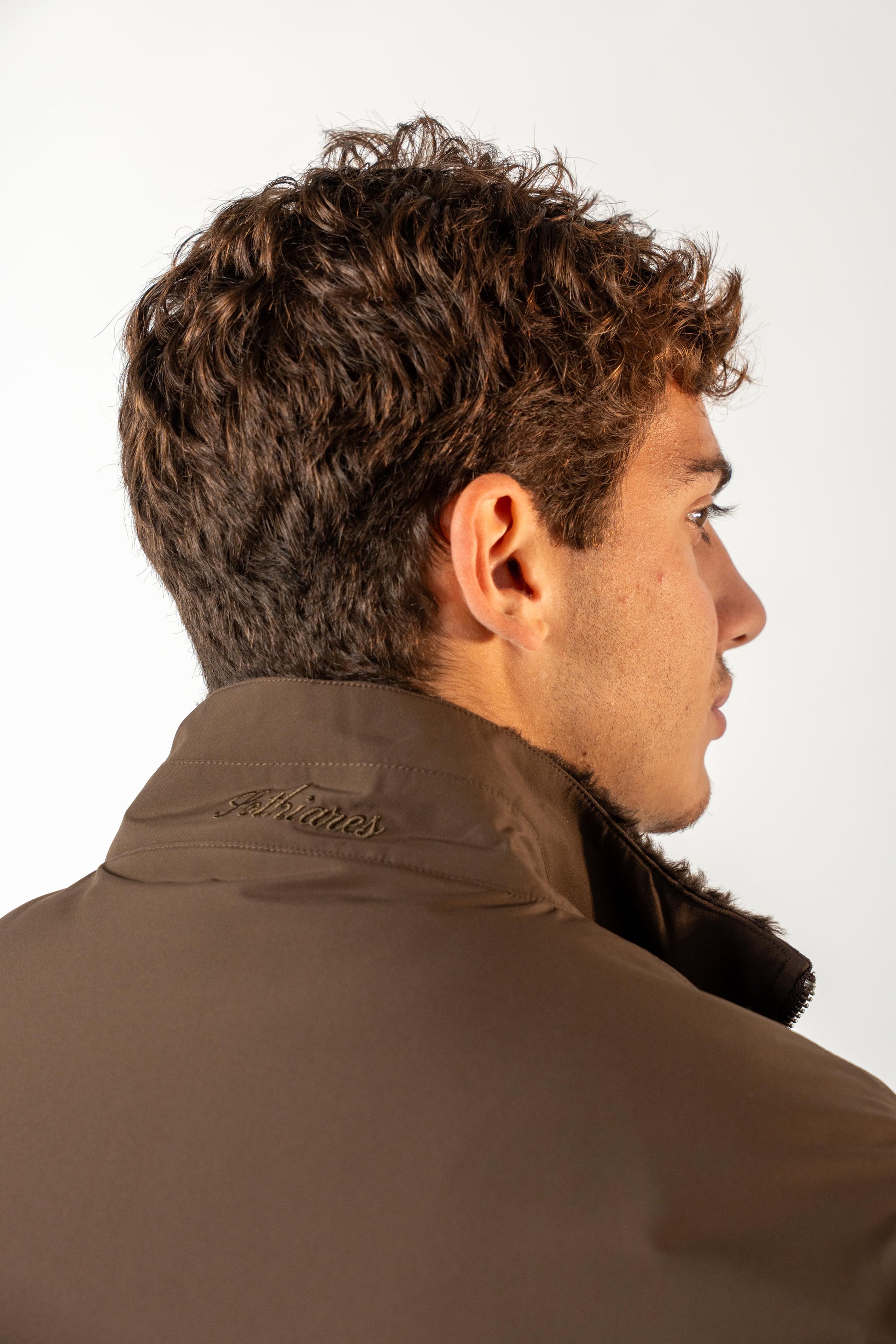 Fur Lined Gilet | Brown