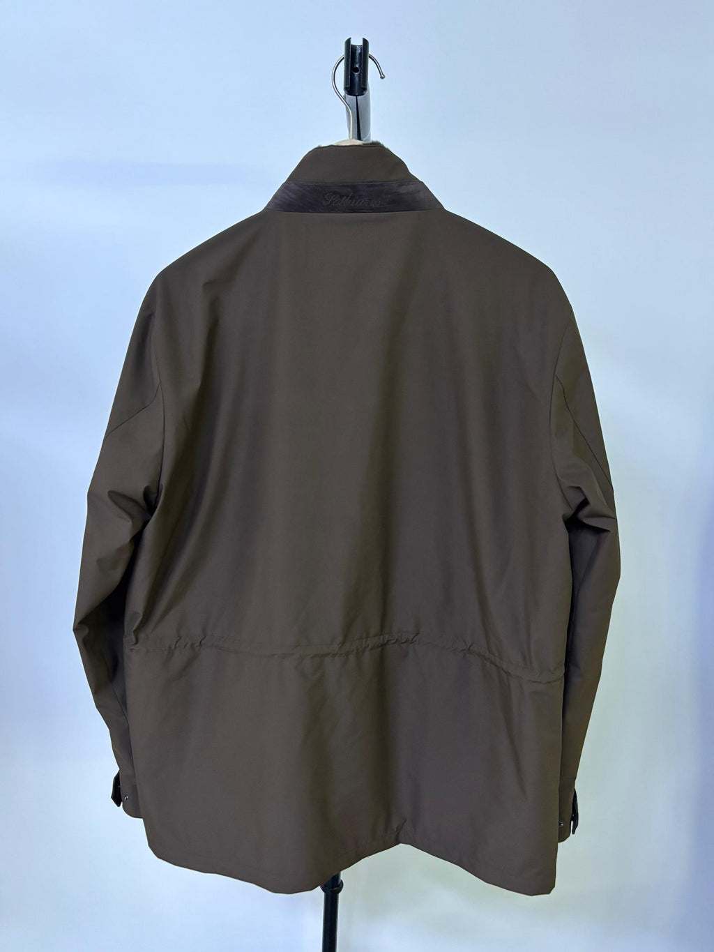 Technical Fur Collar Field Jacket | Brown