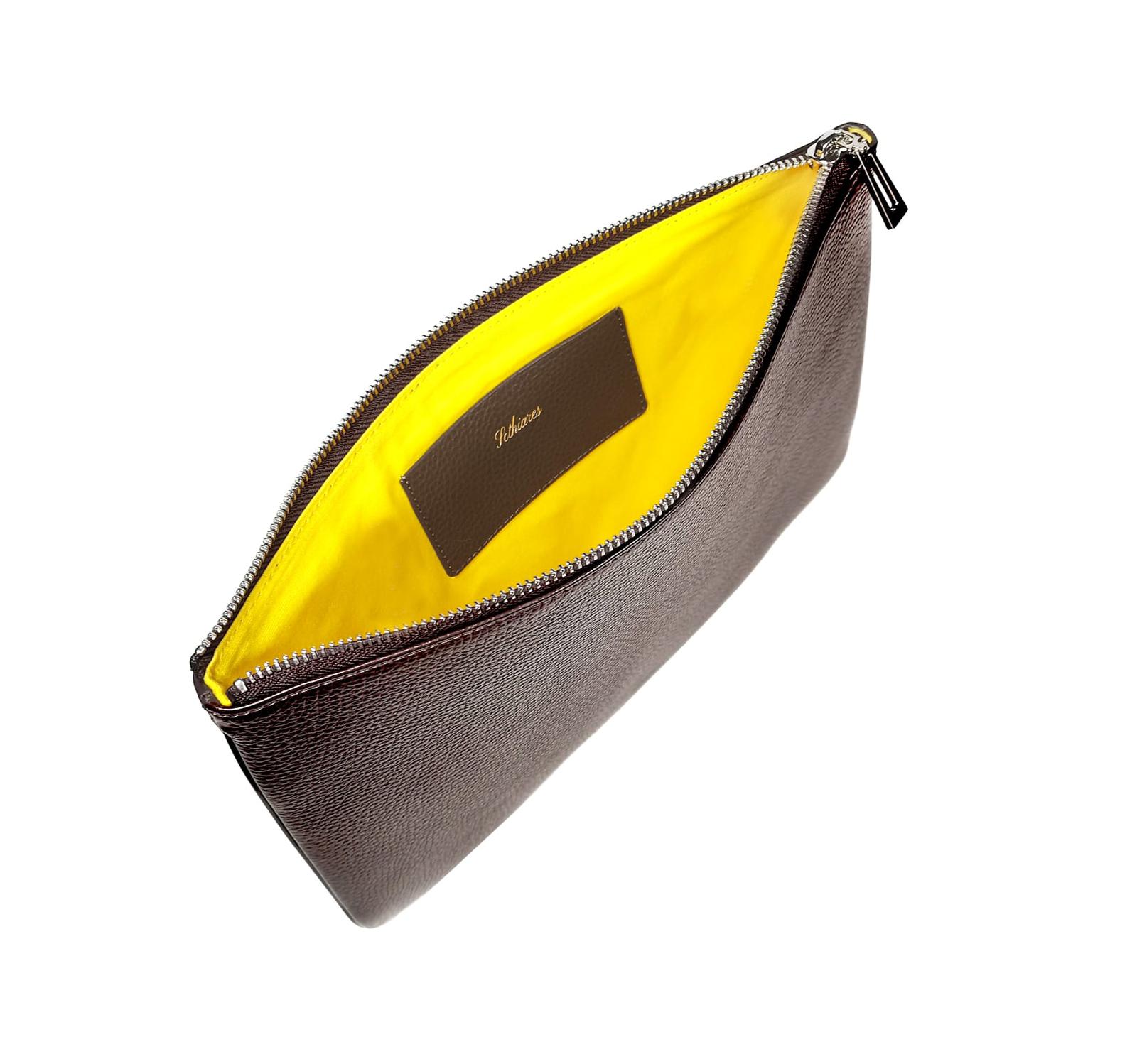 Grain Leather Pouch