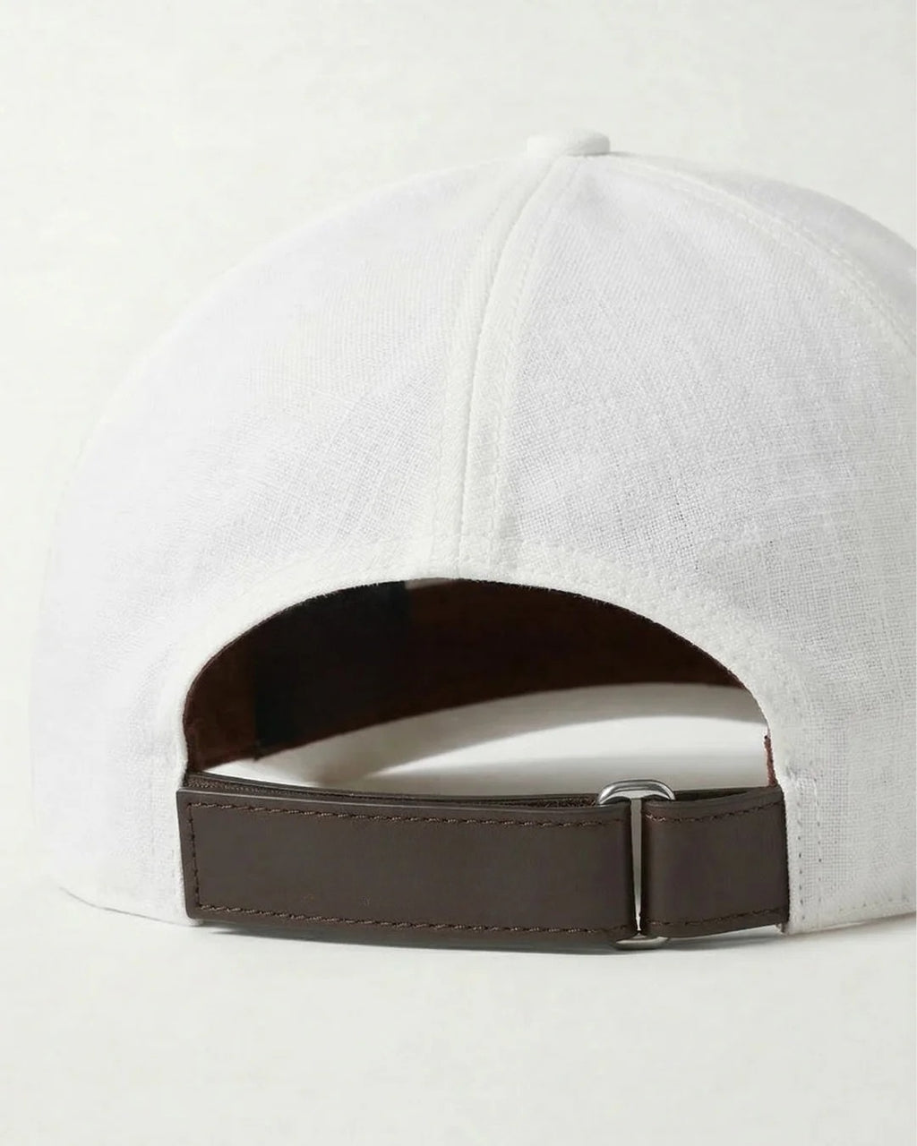 Linen Cap | White