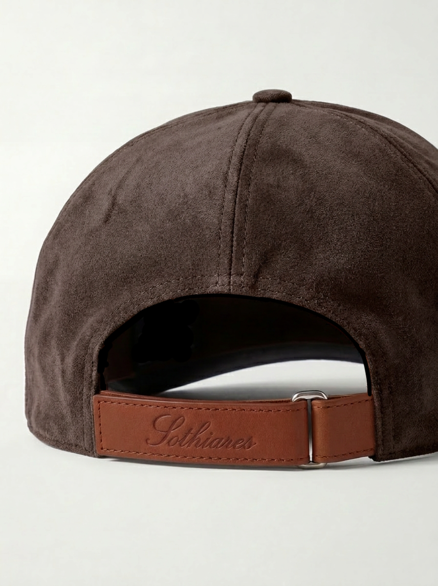 Suede Cap | Brown