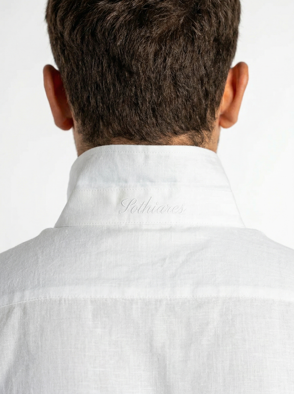 Portofino Linen Shirt | White