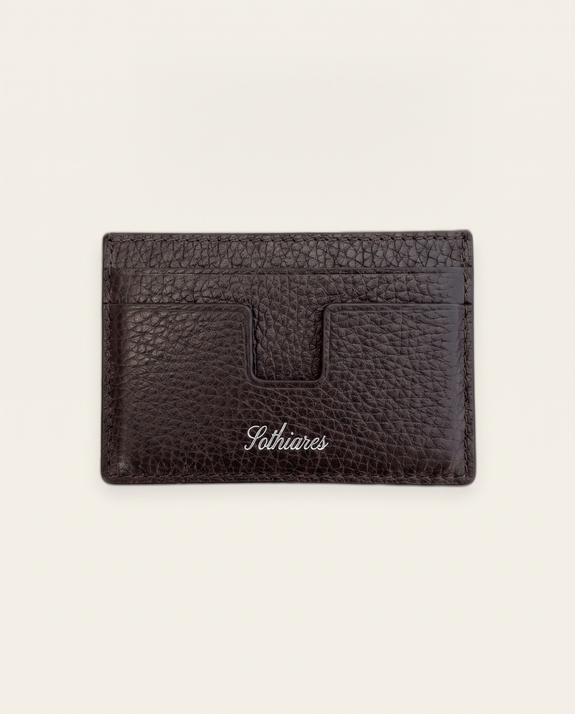 Grain Leather Cardholder