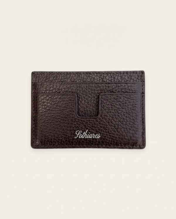 Grain Leather Cardholder