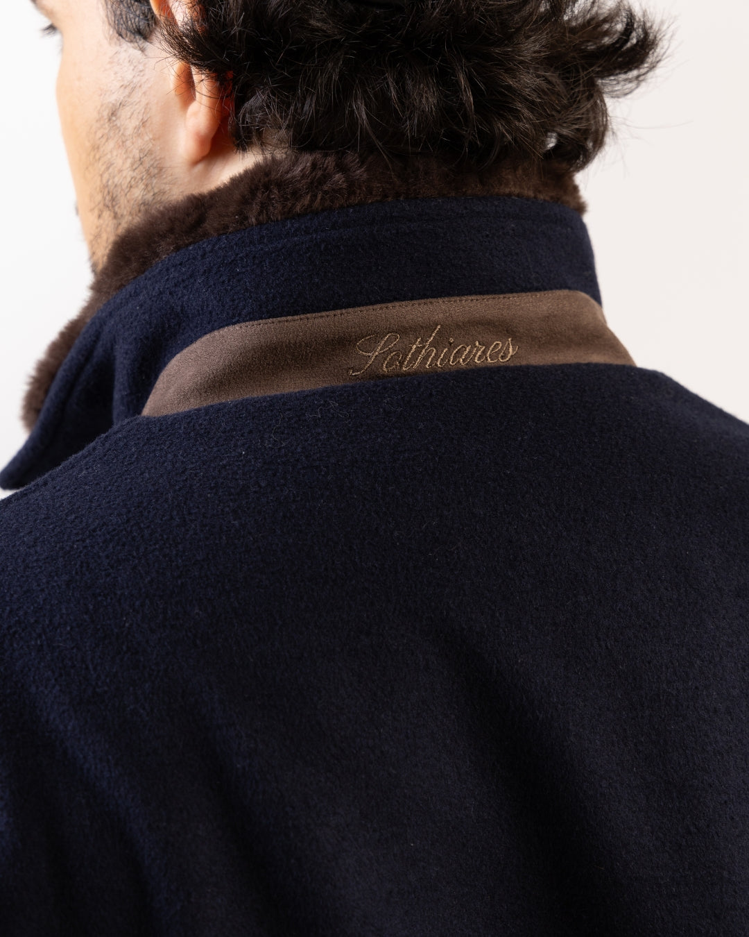 Fur Collar Wool Coat