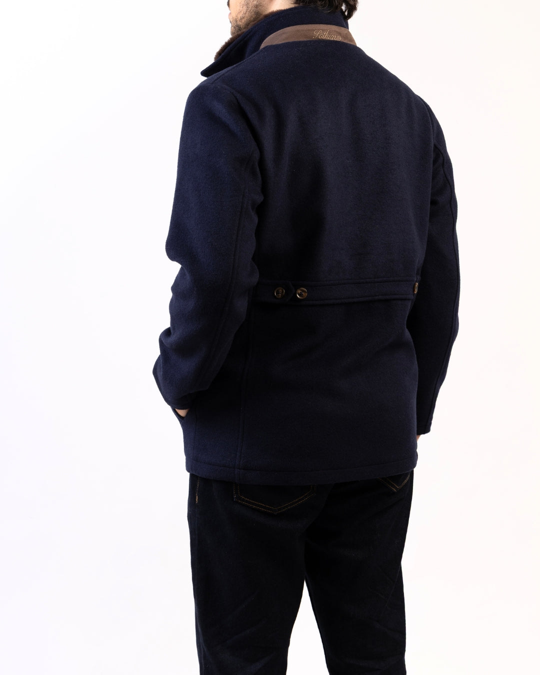 Fur Collar Wool Coat
