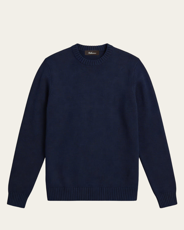 Silk-Cotton Crewneck