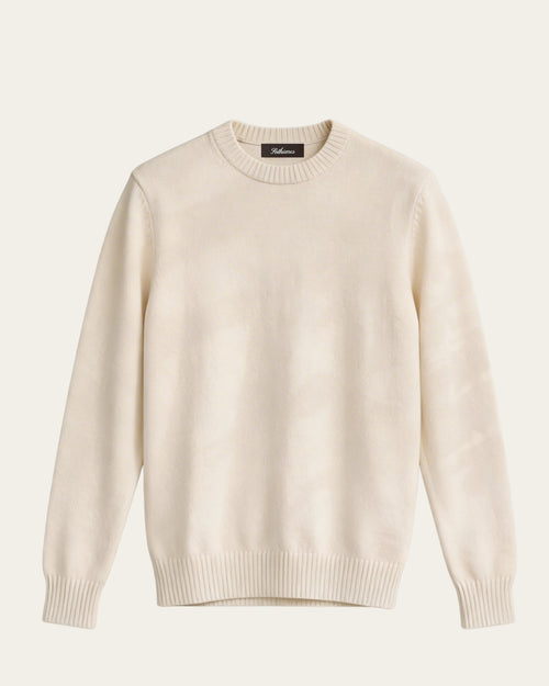Classic Cotton Crewneck | Beige