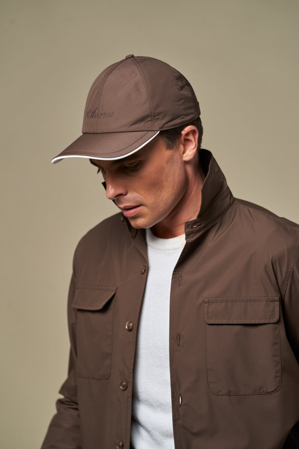 Technical Polyester Cap | Brown