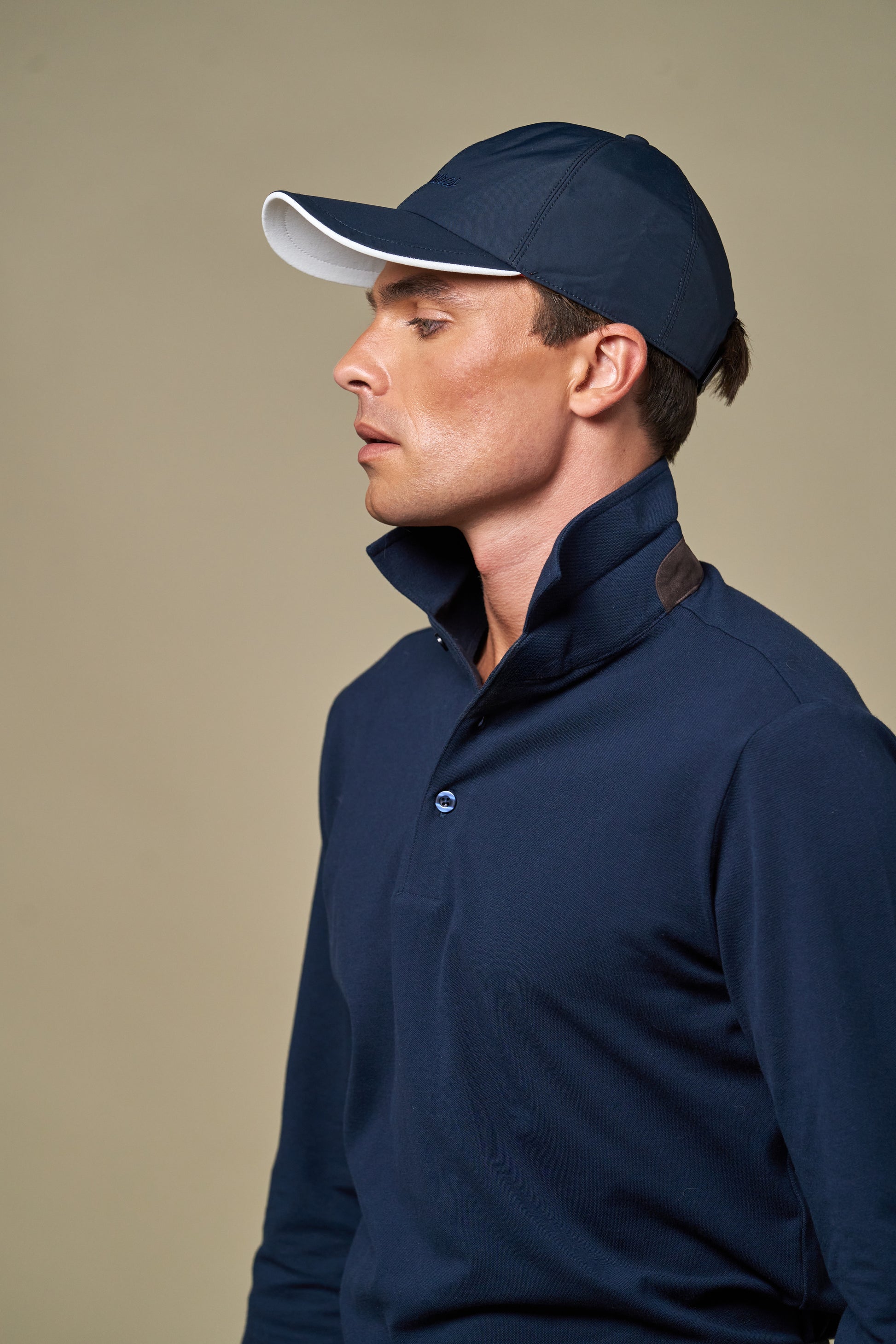 Technical Polyester Cap | Navy