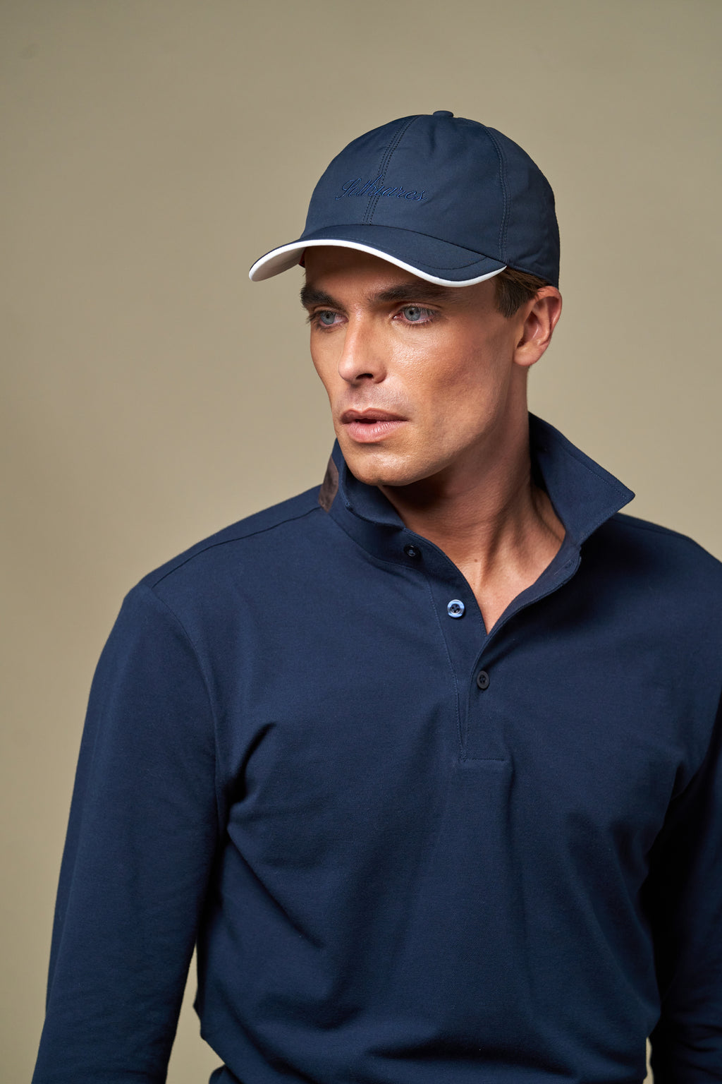 Technical Polyester Cap | Navy